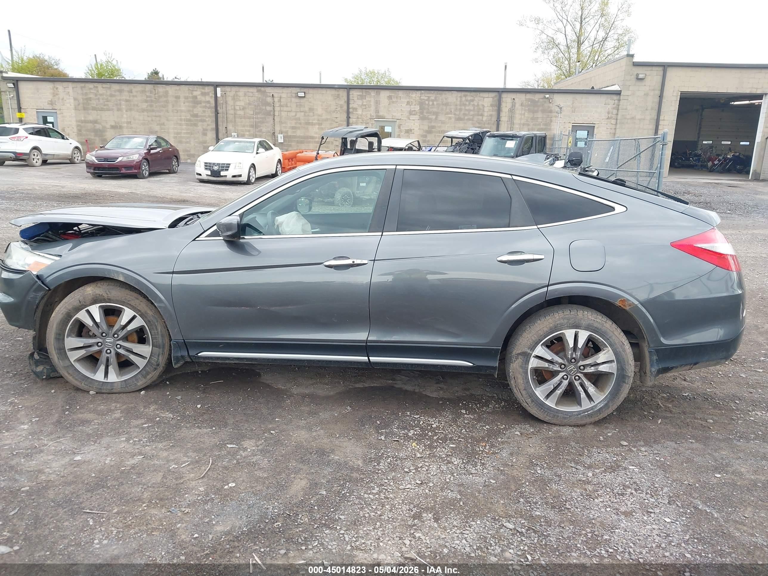 2014 Honda Crosstour Ex-l V6 Серый vin: 5J6TF2H54EL001305