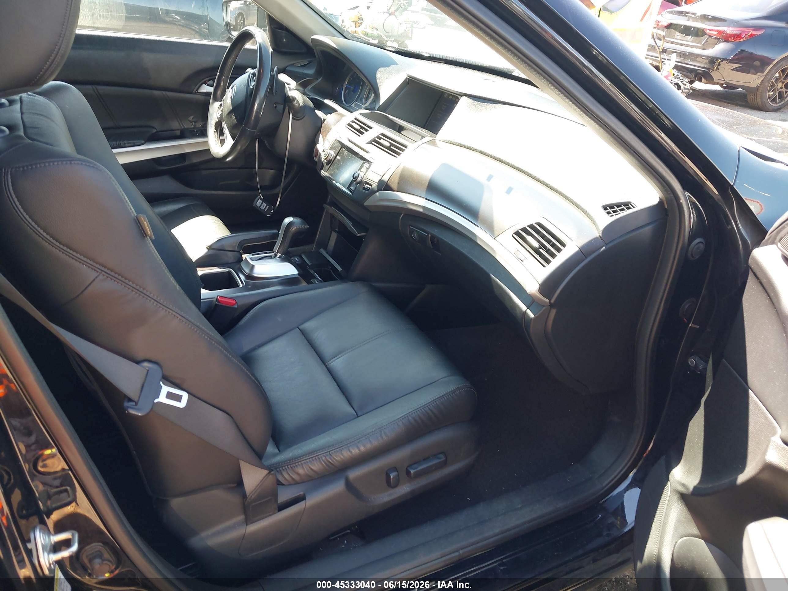 2015 Honda Crosstour Ex-l V6 Black vin: 5J6TF2H54FL002990