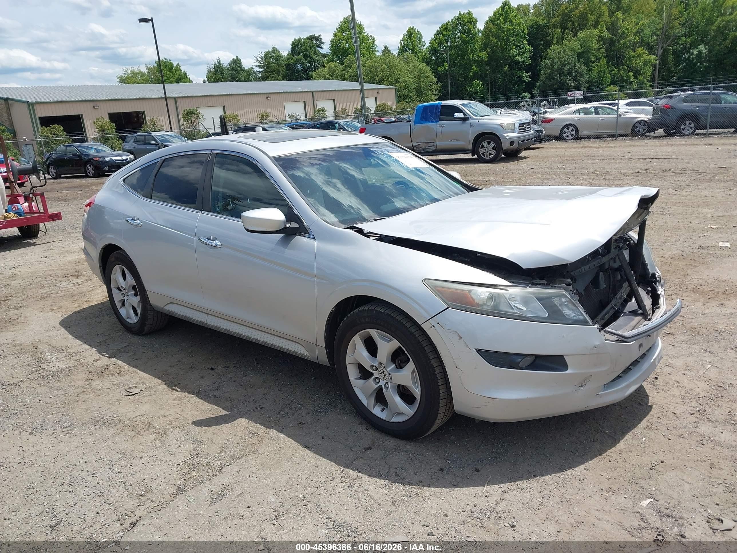 2010 Honda Accord Crosstour Ex-l Серебряный vin: 5J6TF2H55AL007110