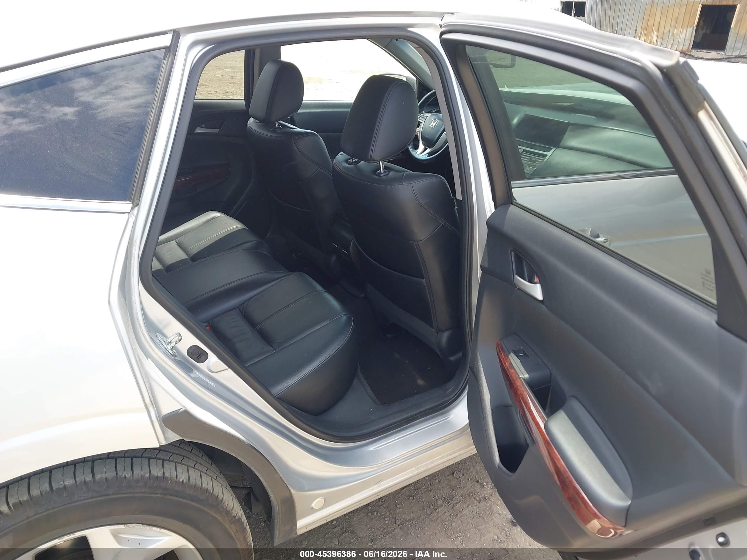 2010 Honda Accord Crosstour Ex-l Silver vin: 5J6TF2H55AL007110