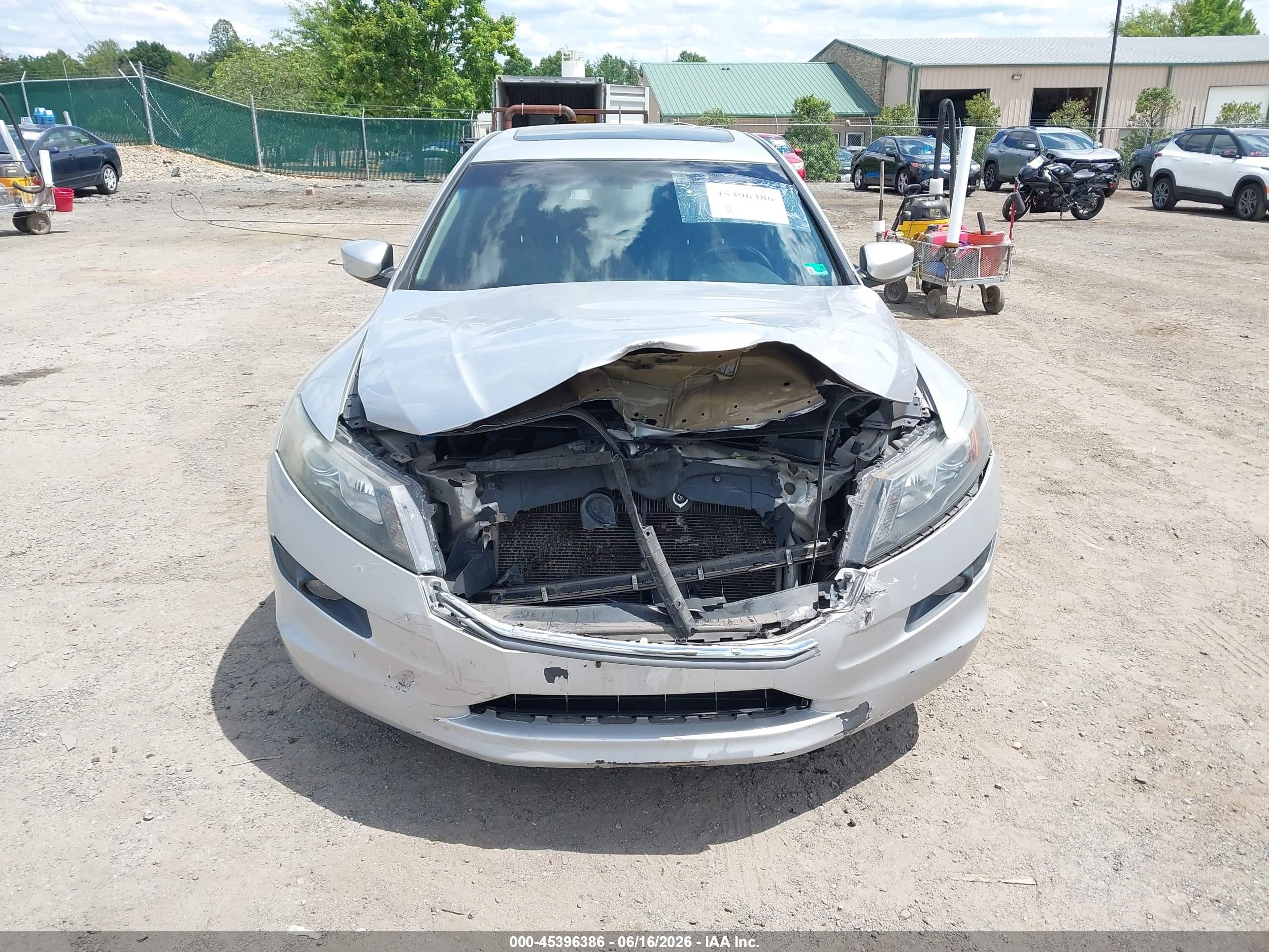 2010 Honda Accord Crosstour Ex-l Silver vin: 5J6TF2H55AL007110