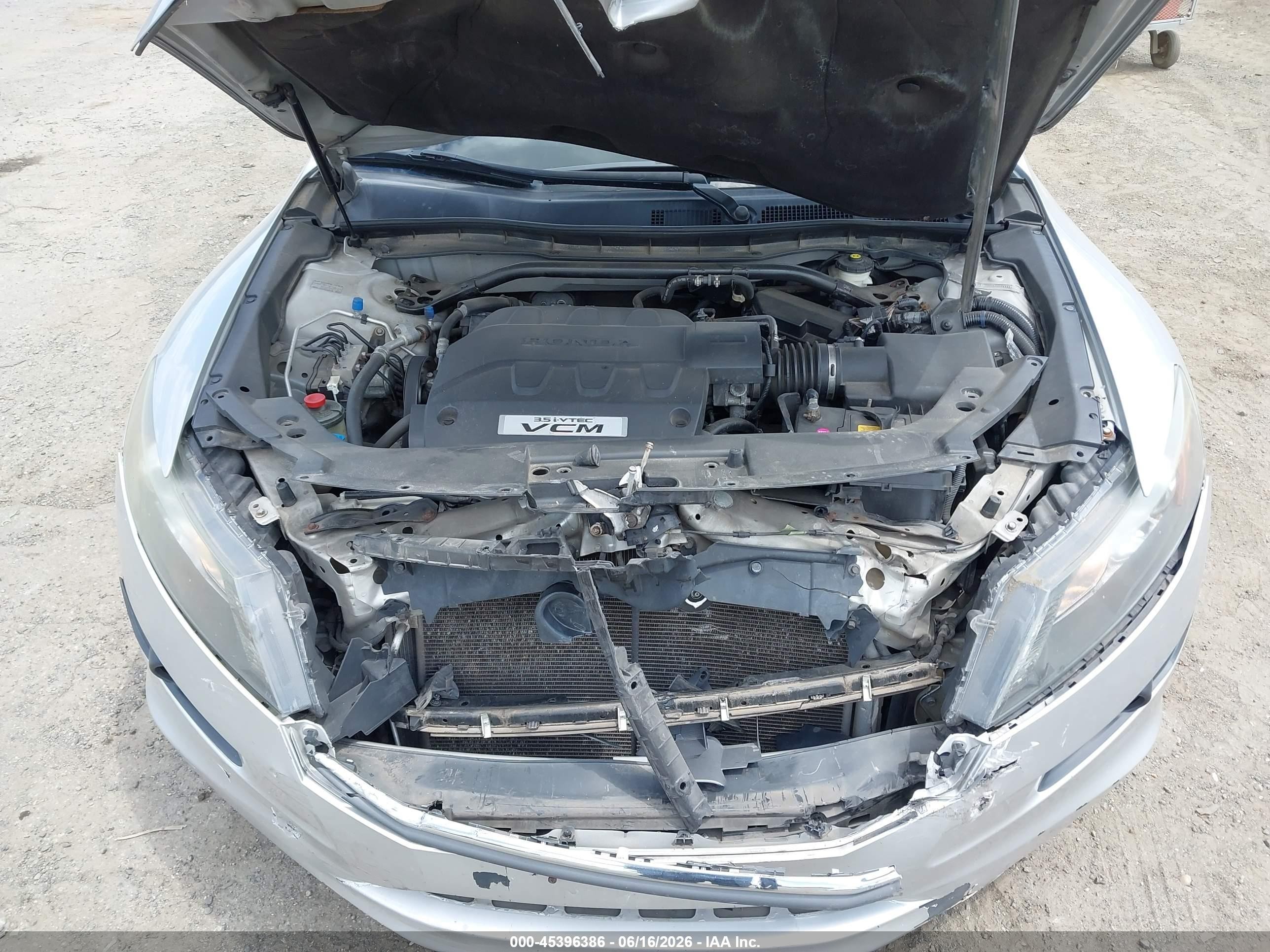 2010 Honda Accord Crosstour Ex-l Silver vin: 5J6TF2H55AL007110