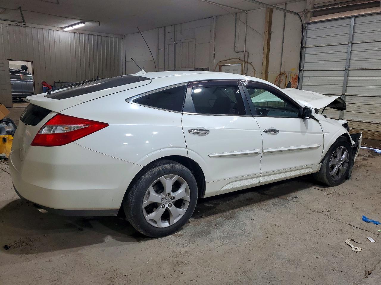 2010 Honda Accord Crosstour Exl White vin: 5J6TF2H55AL008922