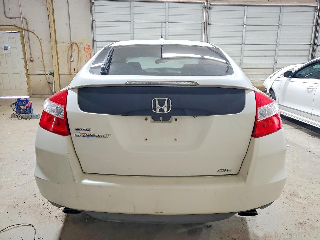 2010 Honda Accord Crosstour Exl White vin: 5J6TF2H55AL008922