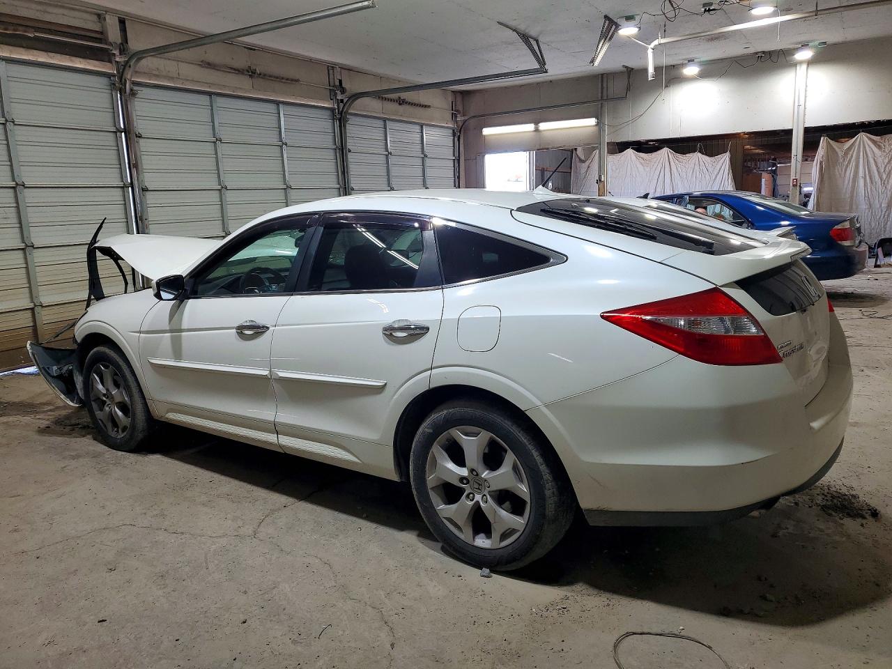 2010 Honda Accord Crosstour Exl White vin: 5J6TF2H55AL008922