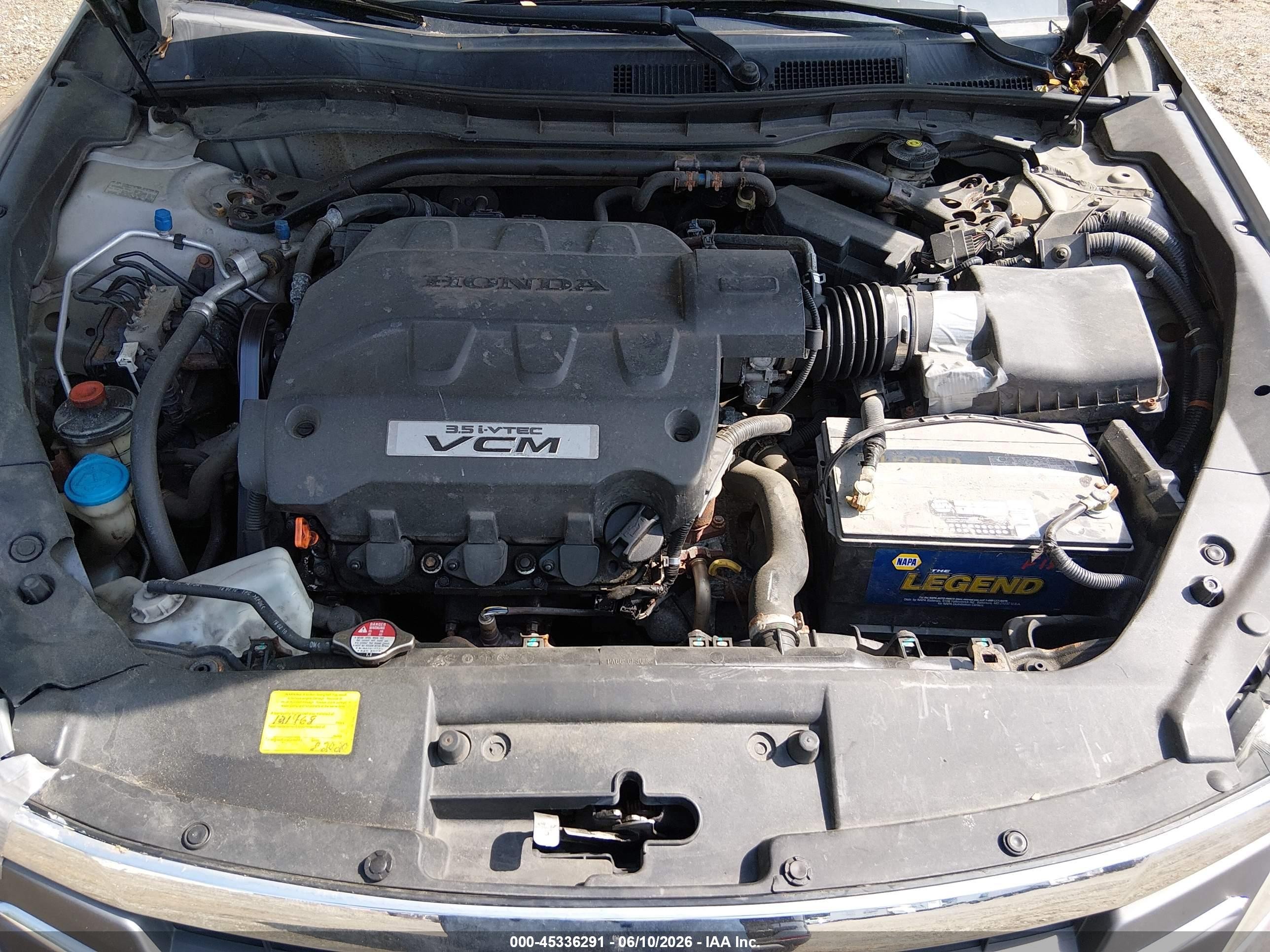 2010 Honda Accord Crosstour Ex-l Silver vin: 5J6TF2H55AL012064