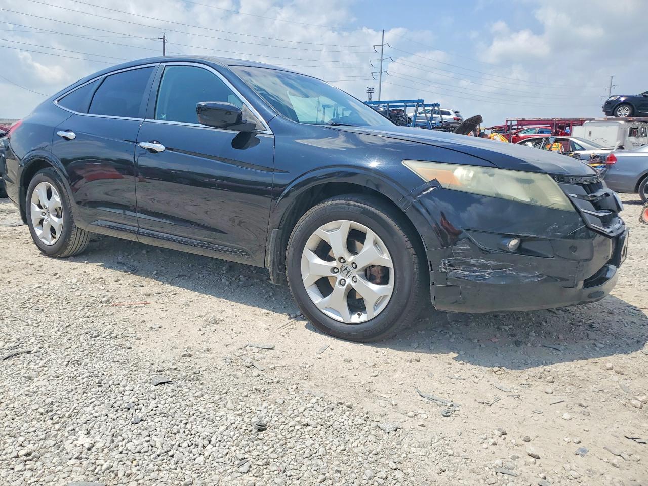 2010 Honda Accord Crosstour Exl Black vin: 5J6TF2H55AL012758