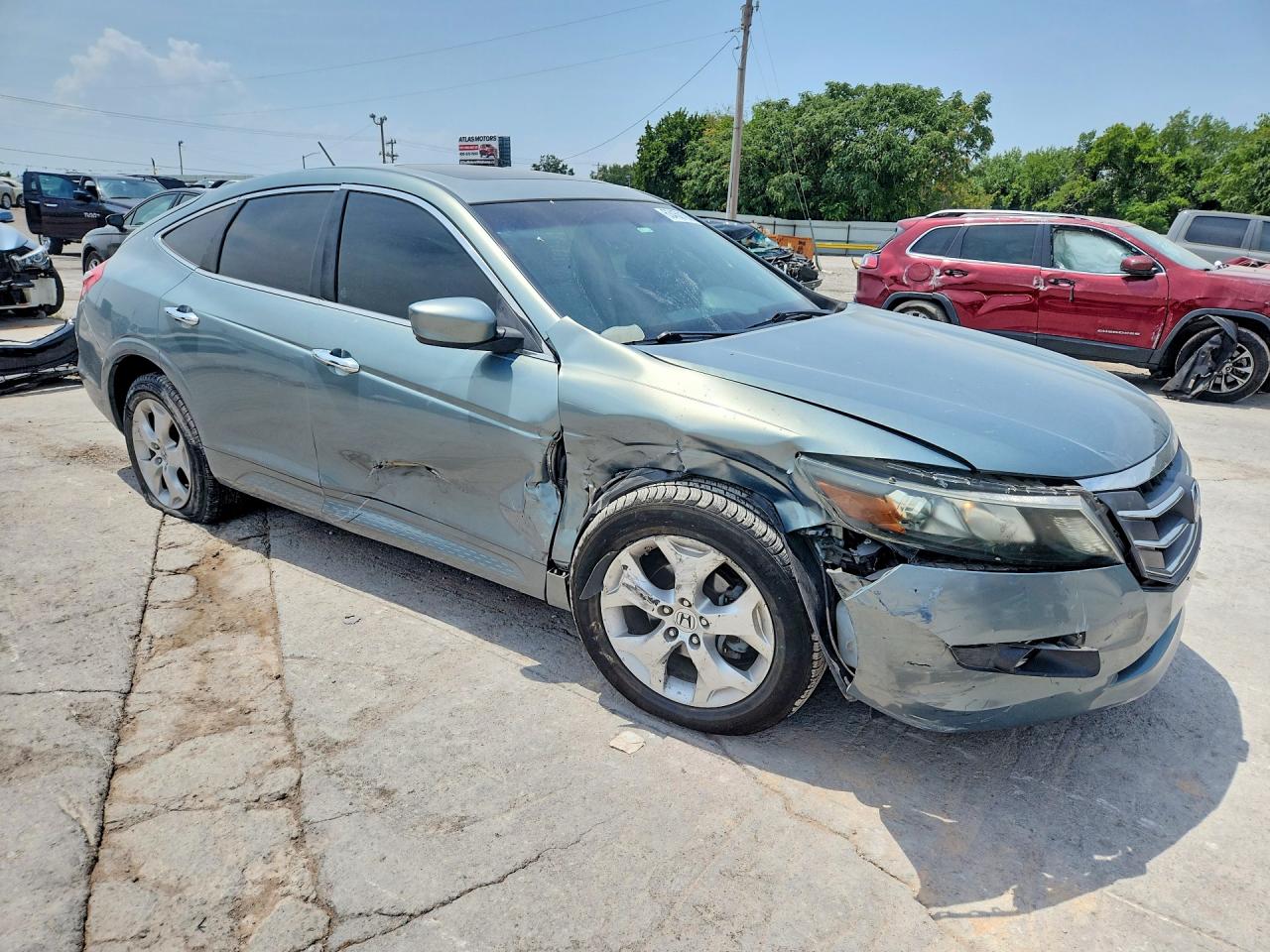 2011 Honda Accord Crosstour Exl Teal vin: 5J6TF2H55BL003673