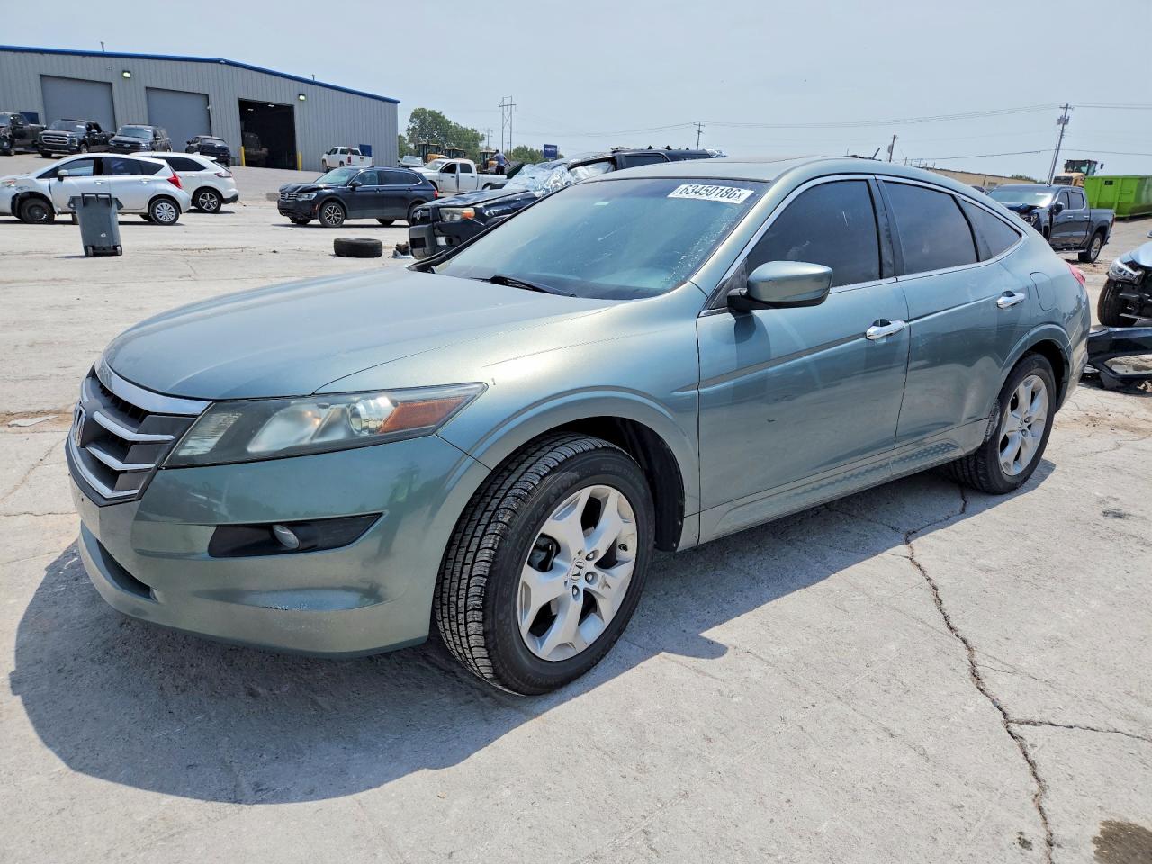 2011 Honda Accord Crosstour Exl Teal vin: 5J6TF2H55BL003673