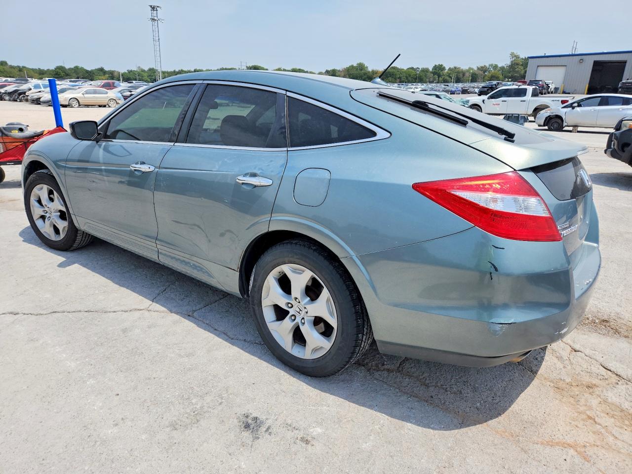 2011 Honda Accord Crosstour Exl Teal vin: 5J6TF2H55BL003673