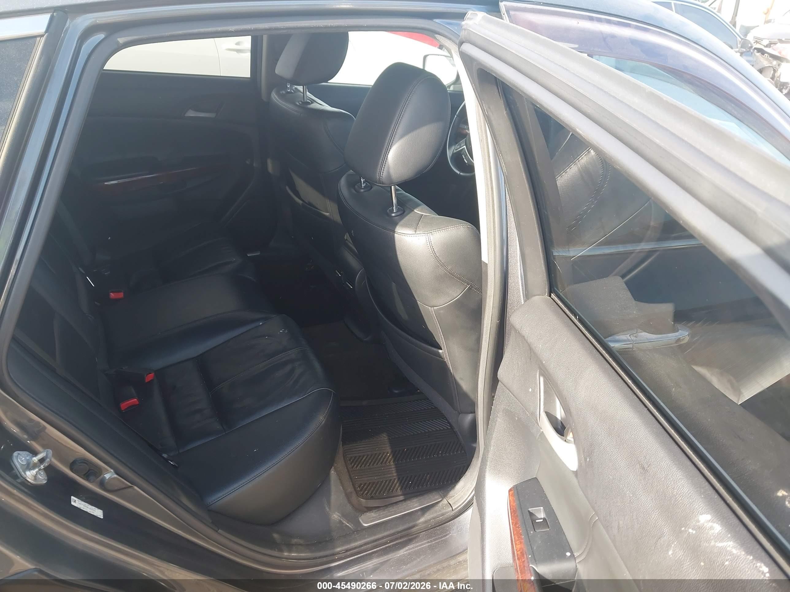 2011 Honda Accord Crosstour Ex-l Gray vin: 5J6TF2H55BL007223