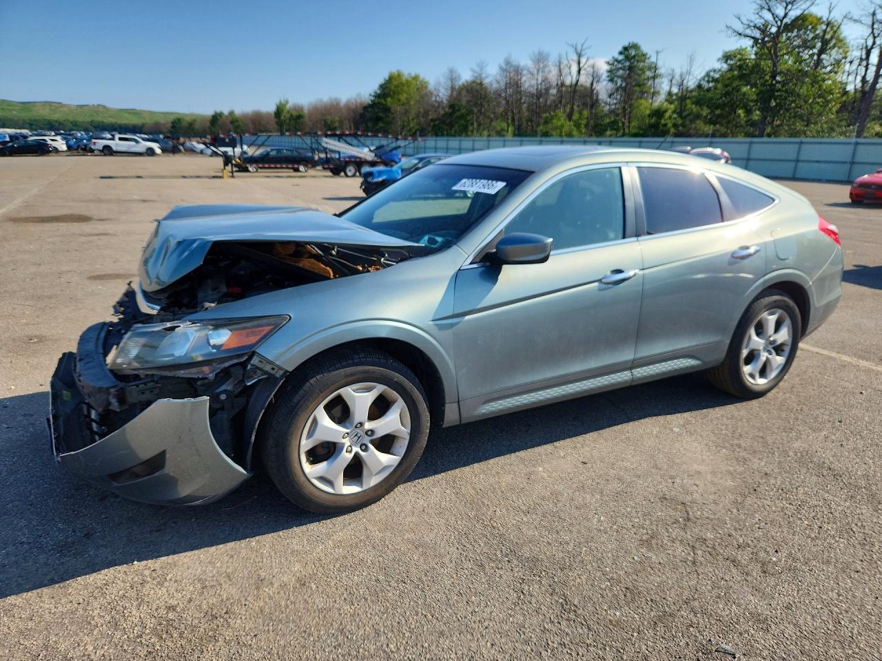 2012 Honda Crosstour Exl Teal vin: 5J6TF2H55CL007921