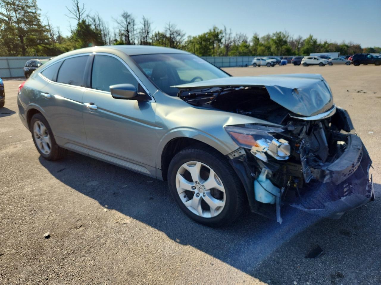 2012 Honda Crosstour Exl Teal vin: 5J6TF2H55CL007921