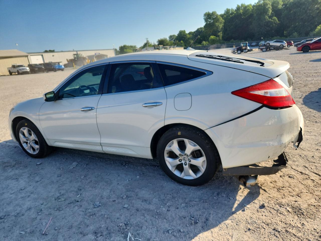 2012 Honda Crosstour Exl White vin: 5J6TF2H55CL008177