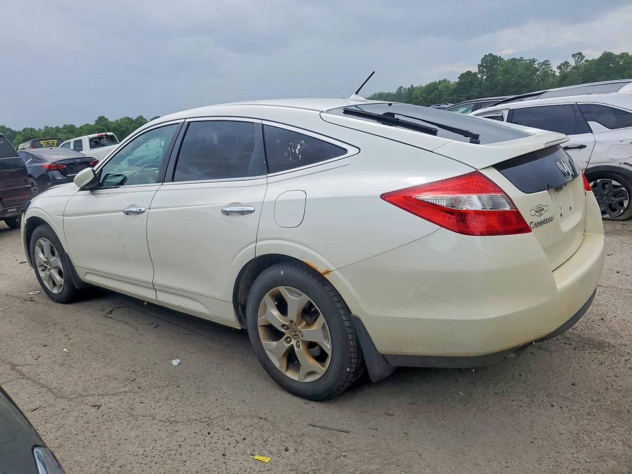 2012 Honda Crosstour Exl White vin: 5J6TF2H55CL008731