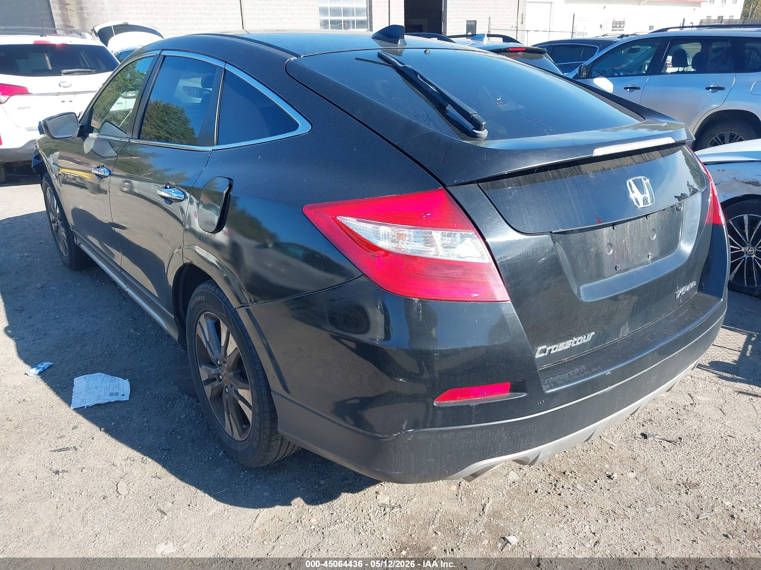 2013 Honda Crosstour Ex-l V6 Черный vin: 5J6TF2H55DL001666