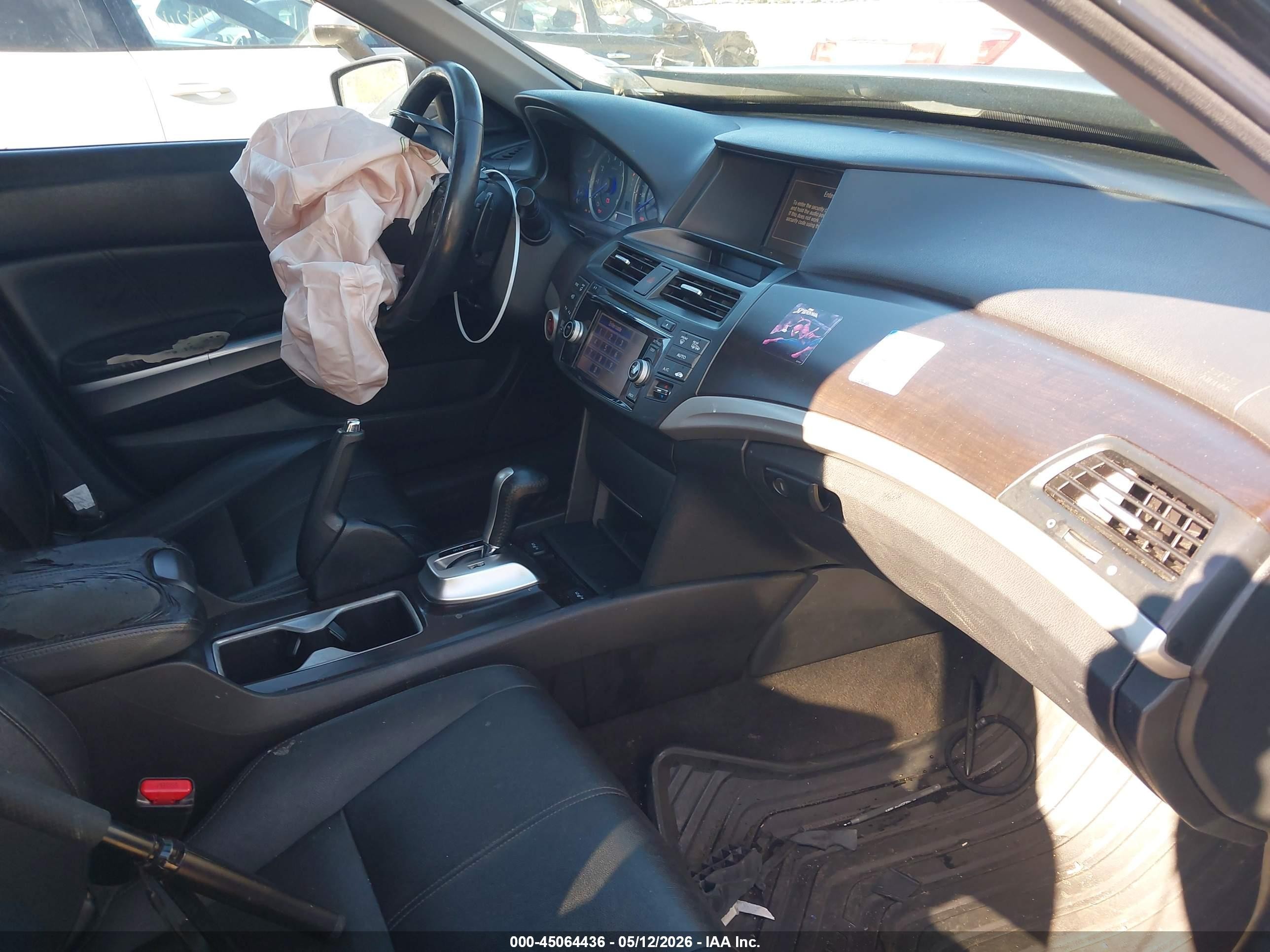 2013 Honda Crosstour Ex-l V6 Черный vin: 5J6TF2H55DL001666