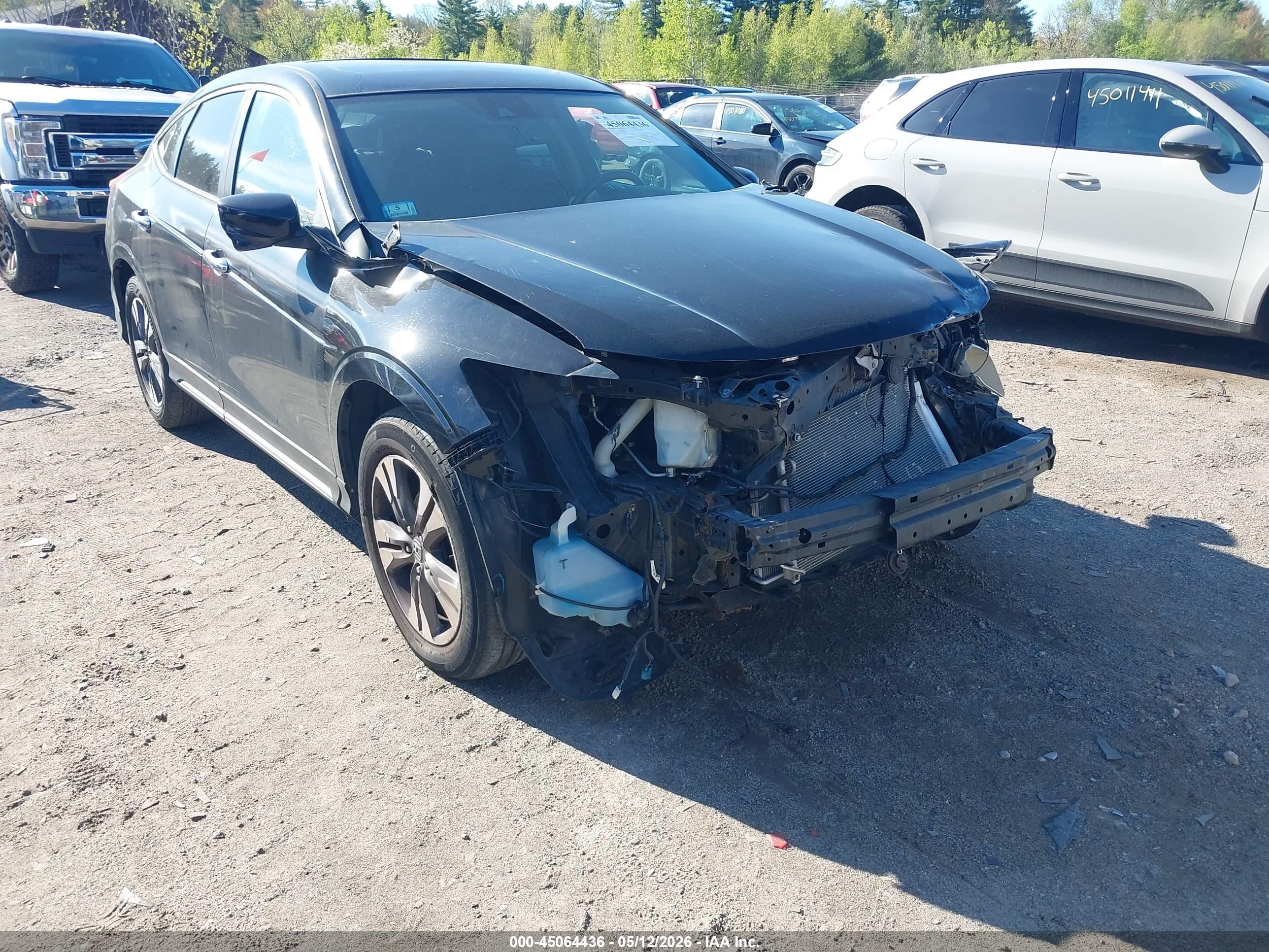 2013 Honda Crosstour Ex-l V6 Черный vin: 5J6TF2H55DL001666
