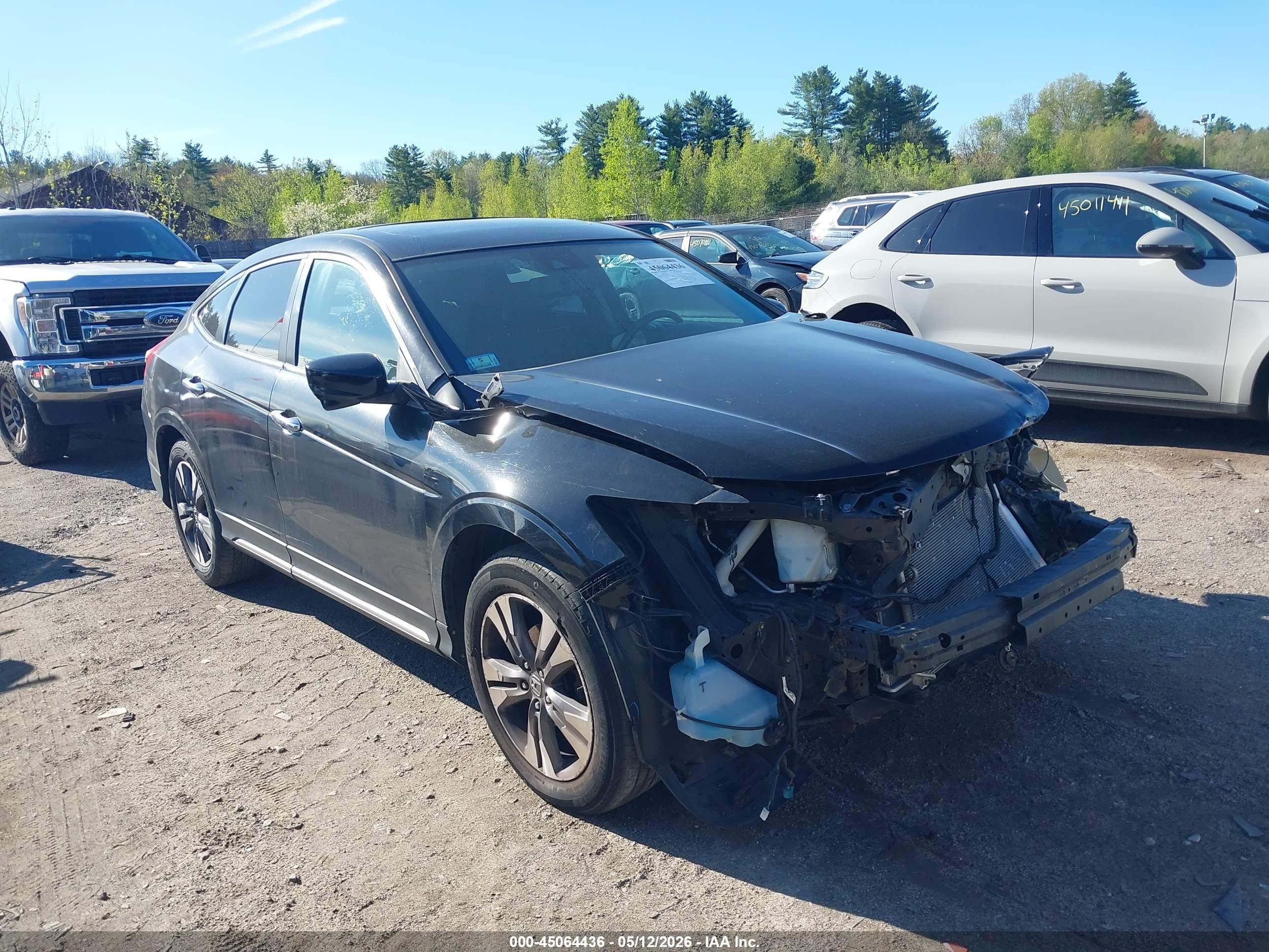 2013 Honda Crosstour Ex-l V6 Черный vin: 5J6TF2H55DL001666