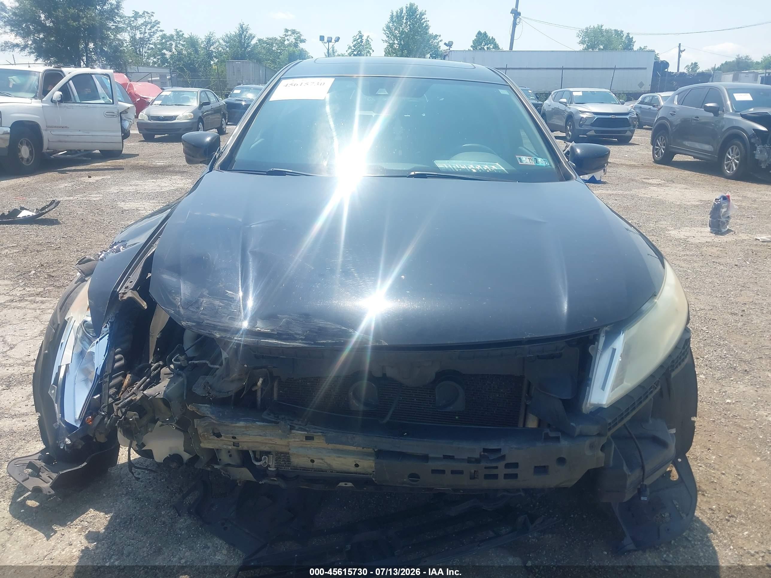 2013 Honda Crosstour Ex-l V6 Black vin: 5J6TF2H55DL002252