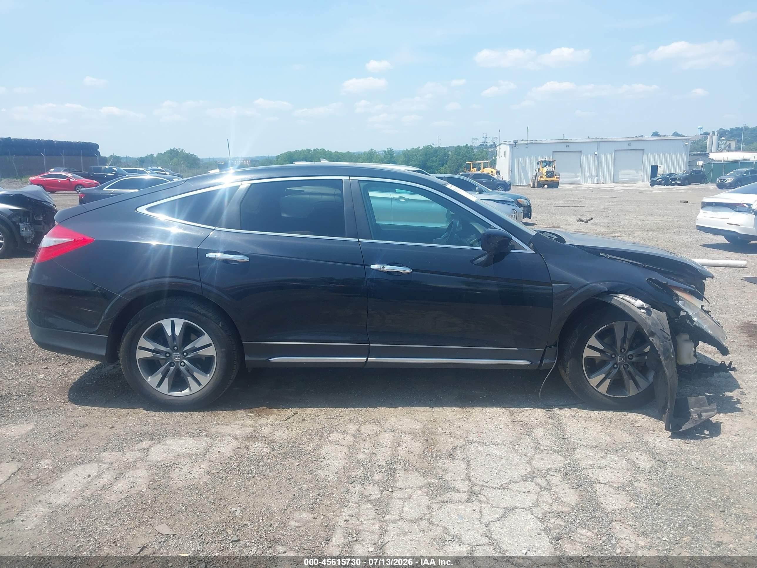 2013 Honda Crosstour Ex-l V6 Black vin: 5J6TF2H55DL002252