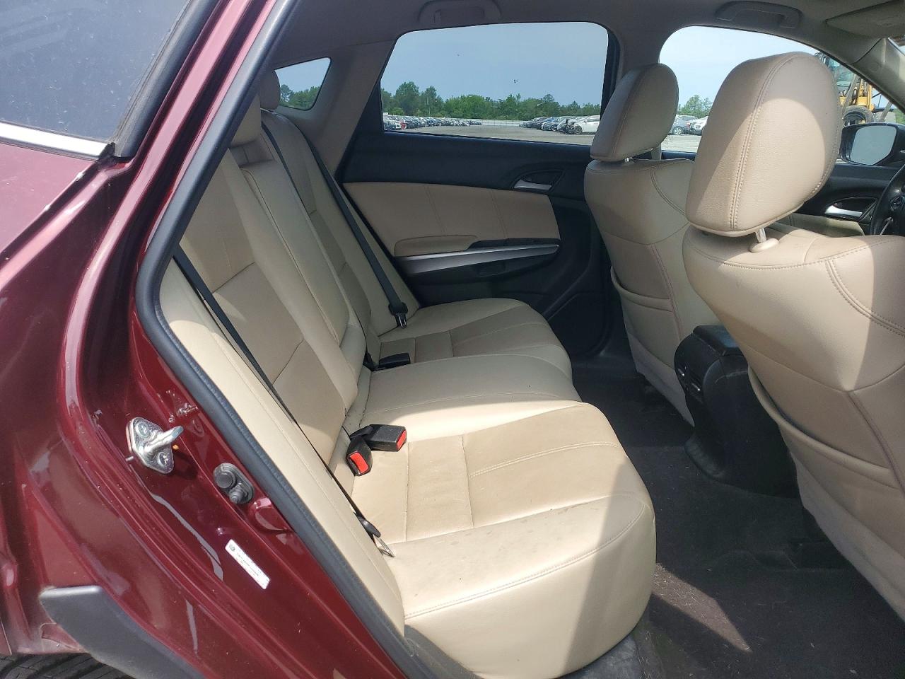 2015 Honda Crosstour Exl Burgundy vin: 5J6TF2H55FL004036