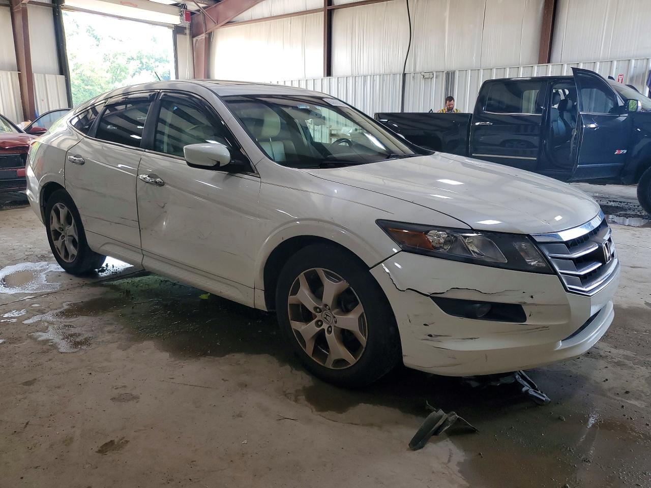 2010 Honda Accord Crosstour Exl White vin: 5J6TF2H56AL002241