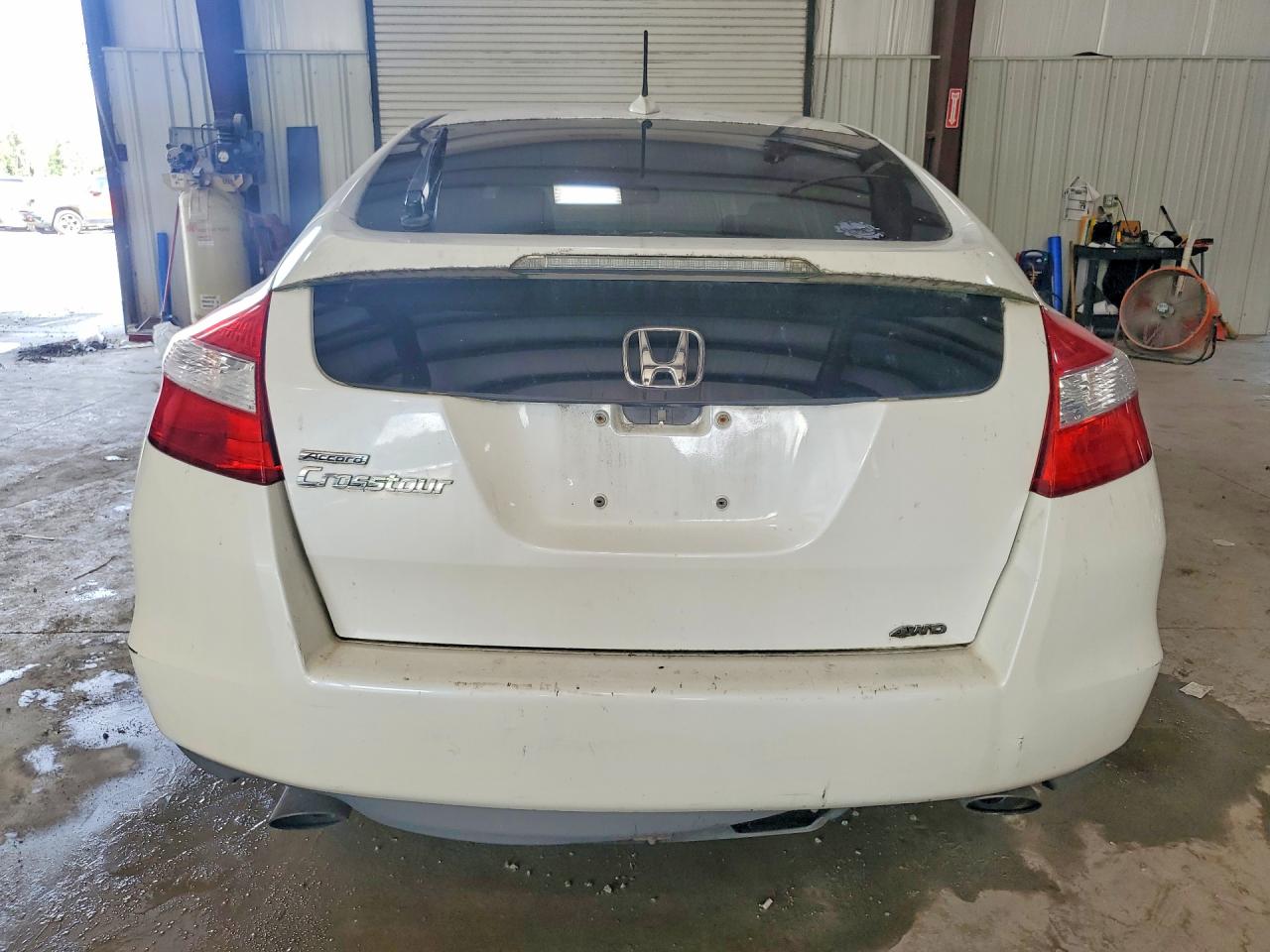 2010 Honda Accord Crosstour Exl White vin: 5J6TF2H56AL002241