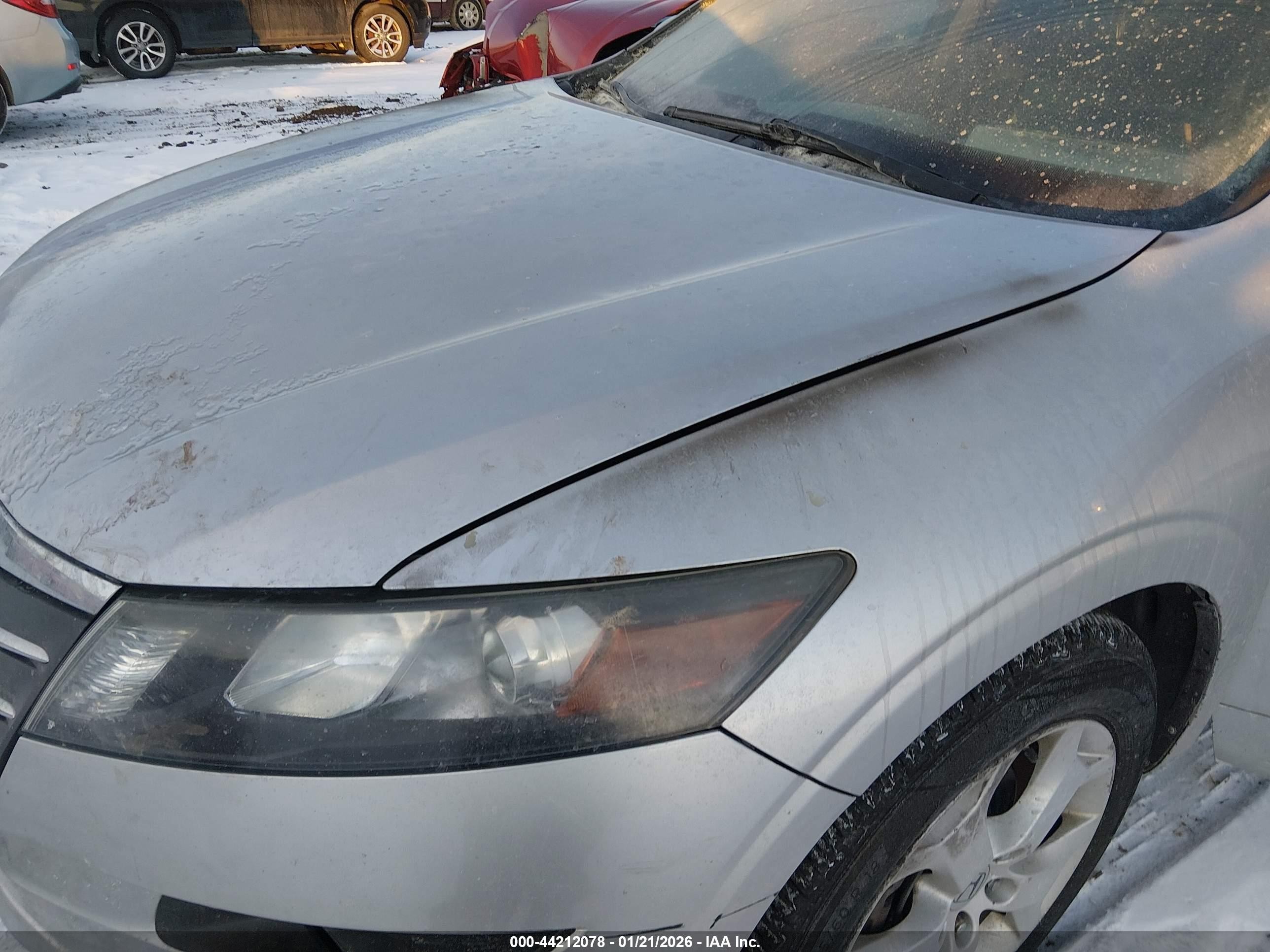 2010 Honda Accord Crosstour Ex-l Silver vin: 5J6TF2H56AL017192