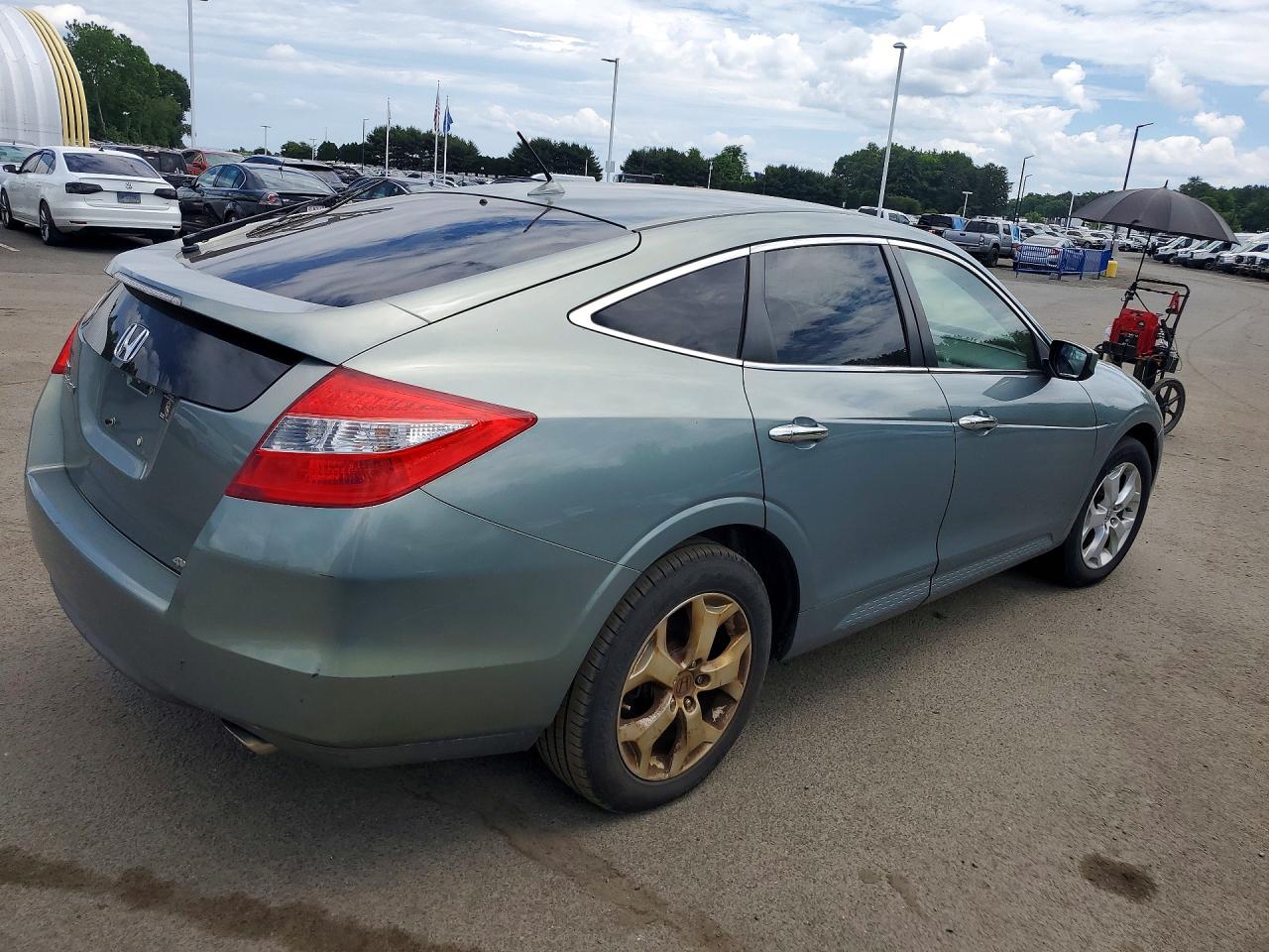 2011 Honda Accord Crosstour Exl Green vin: 5J6TF2H56BL000152