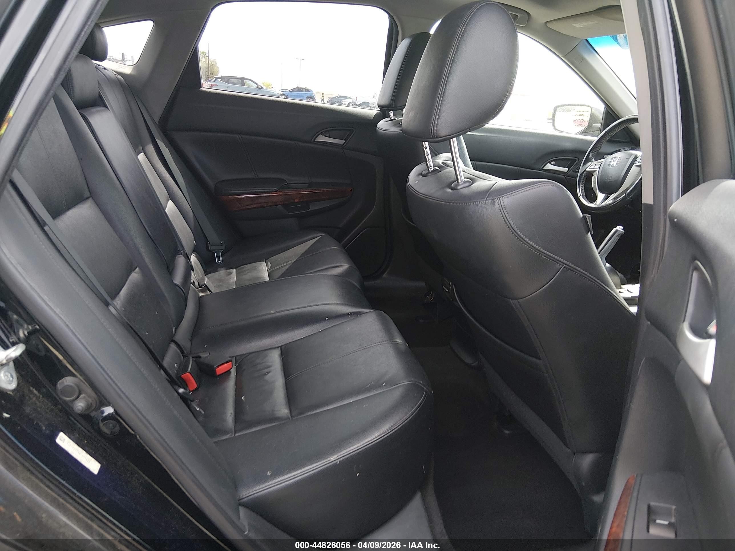 2011 Honda Accord Crosstour Ex-l Black vin: 5J6TF2H56BL005898