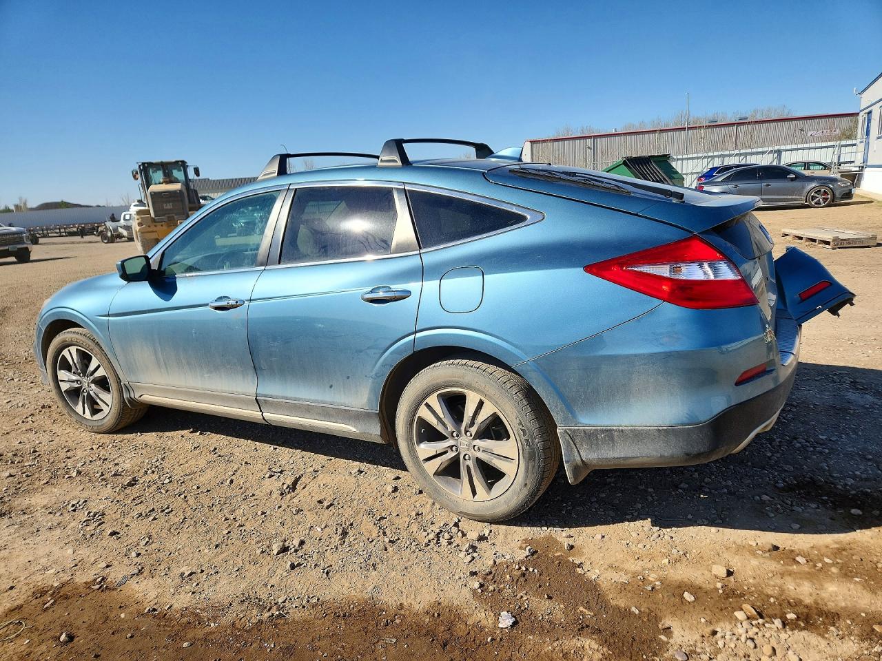 2013 Honda Crosstour Exl Blue vin: 5J6TF2H56DL001093