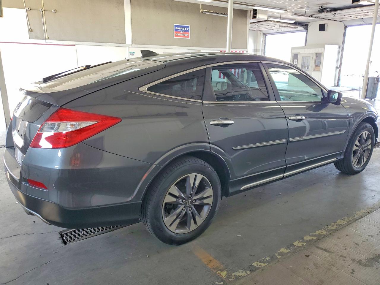 2013 Honda Crosstour Exl Gray vin: 5J6TF2H56DL002888