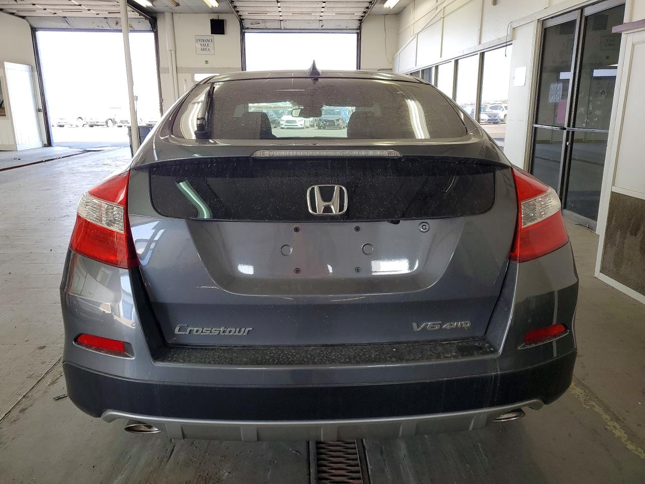 2013 Honda Crosstour Exl Gray vin: 5J6TF2H56DL002888