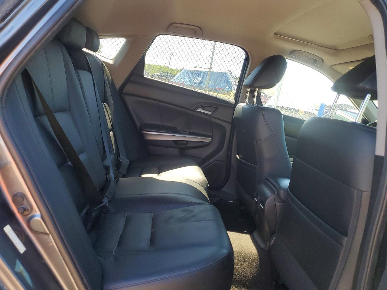 2013 Honda Crosstour Exl Gray vin: 5J6TF2H56DL005242