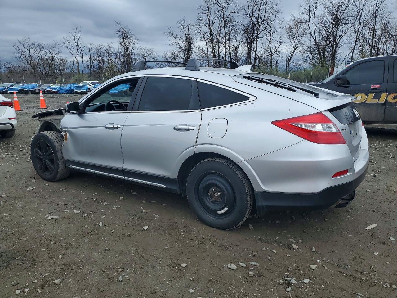 2014 Honda Crosstour Exl Silver vin: 5J6TF2H56EL004190