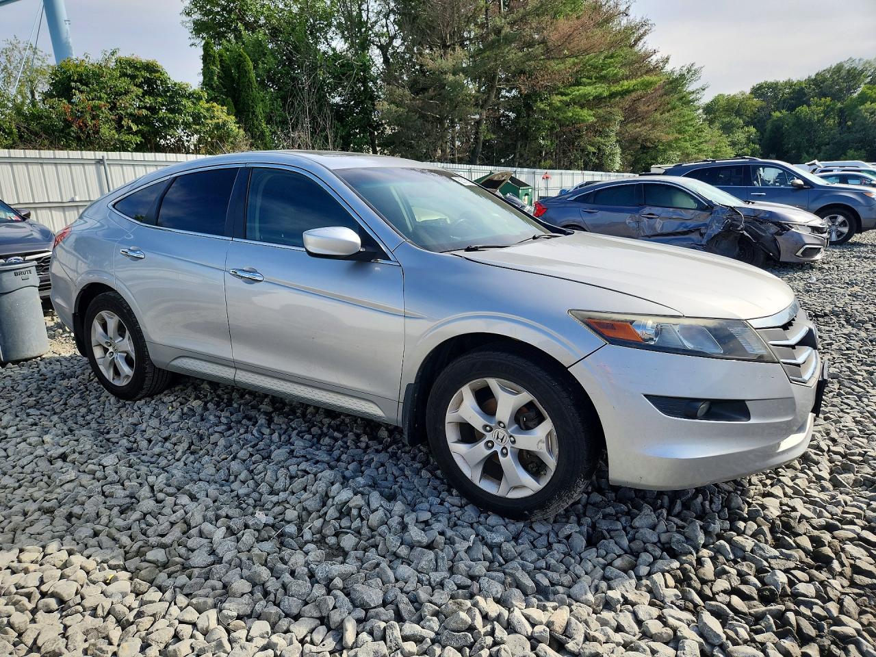 2010 Honda Accord Crosstour Exl Silver vin: 5J6TF2H57AL009361