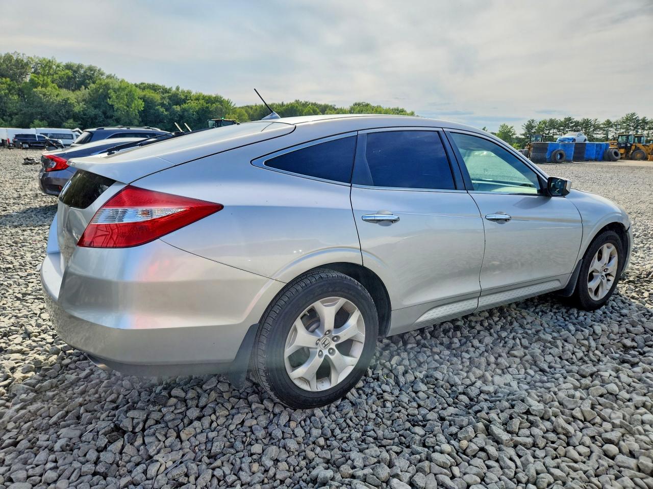 2010 Honda Accord Crosstour Exl Silver vin: 5J6TF2H57AL009361