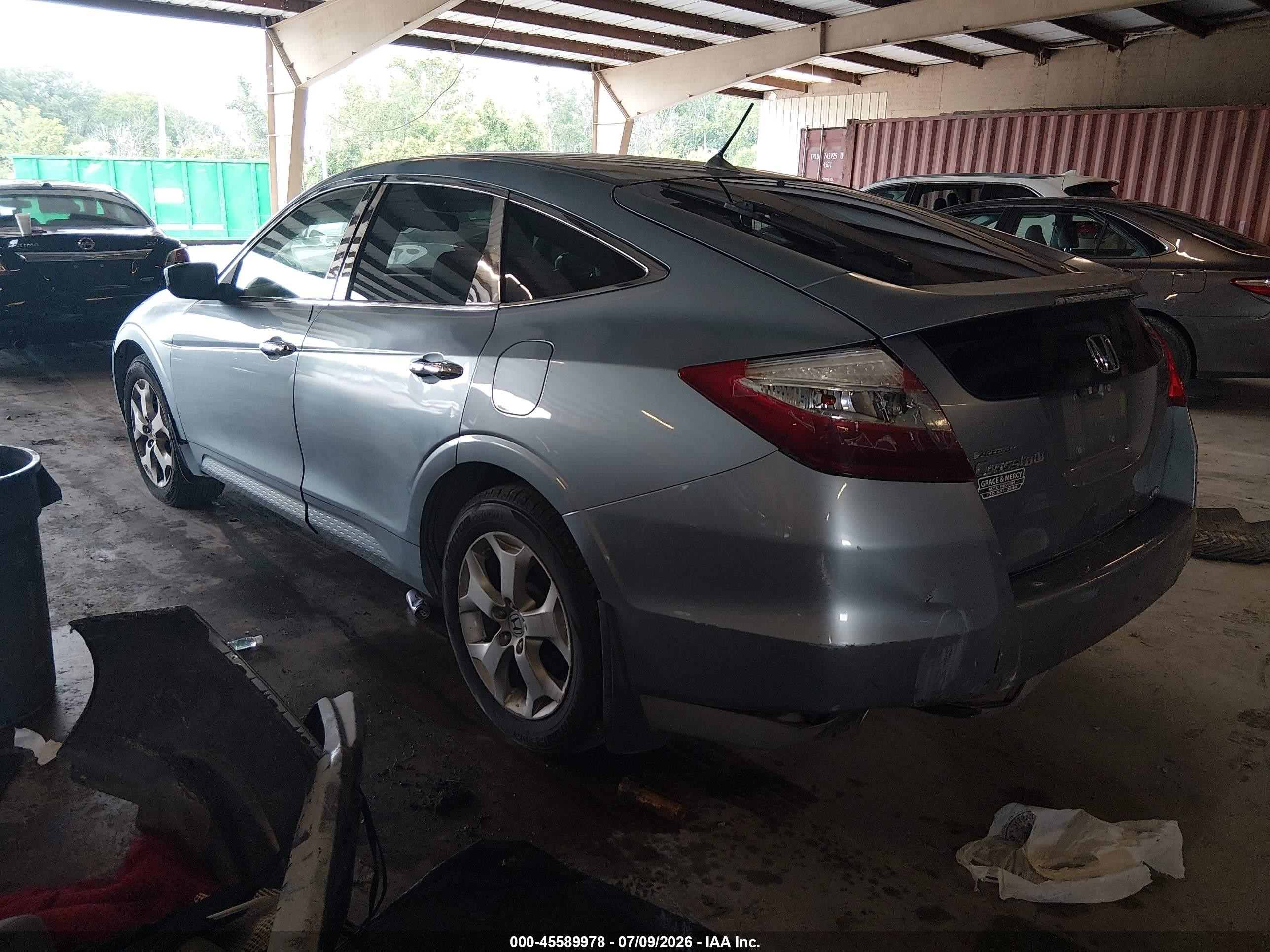 2010 Honda Accord Crosstour Ex-l Синий vin: 5J6TF2H57AL012972