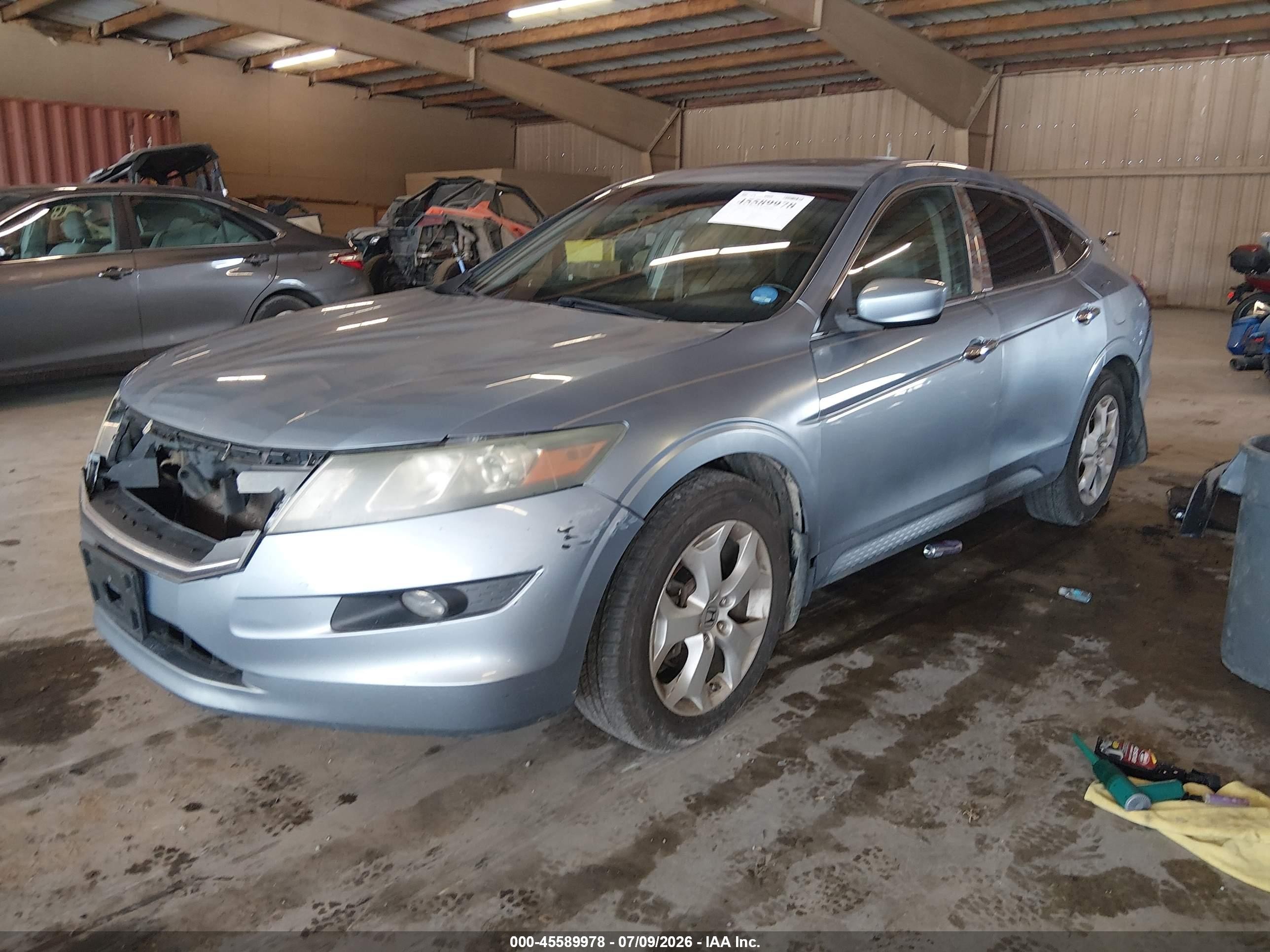 2010 Honda Accord Crosstour Ex-l Синий vin: 5J6TF2H57AL012972