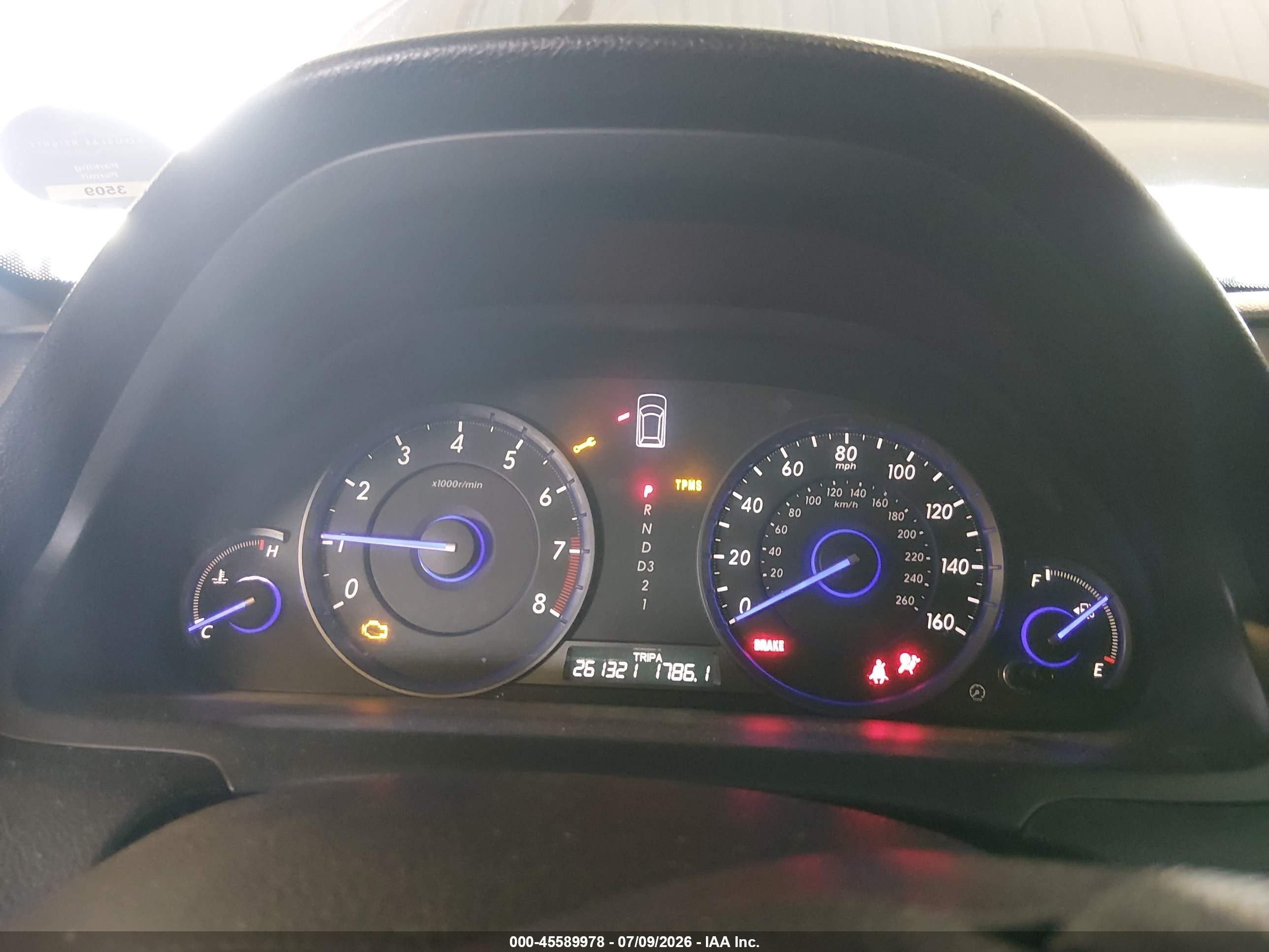 2010 Honda Accord Crosstour Ex-l Синий vin: 5J6TF2H57AL012972