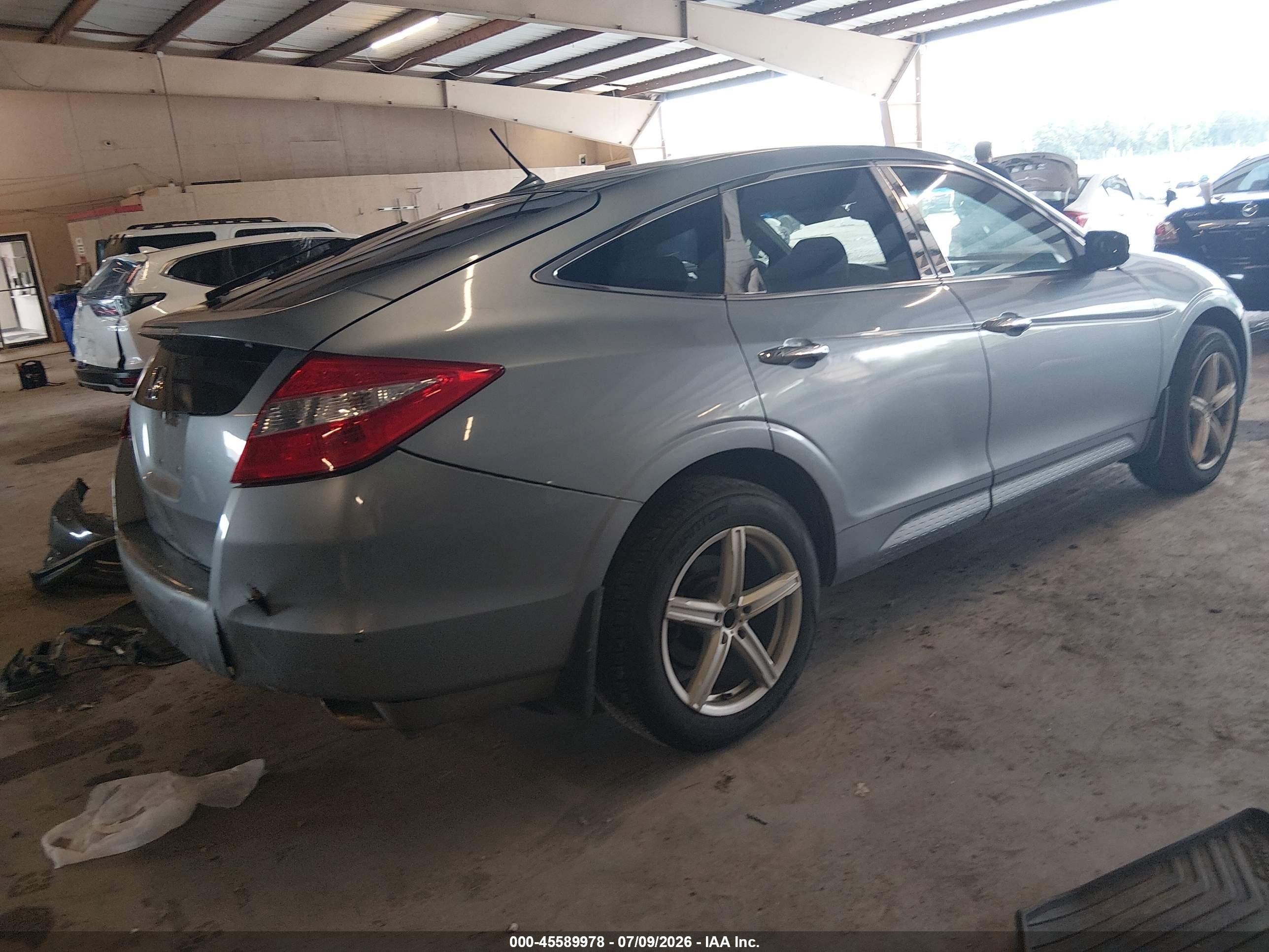 2010 Honda Accord Crosstour Ex-l Синий vin: 5J6TF2H57AL012972