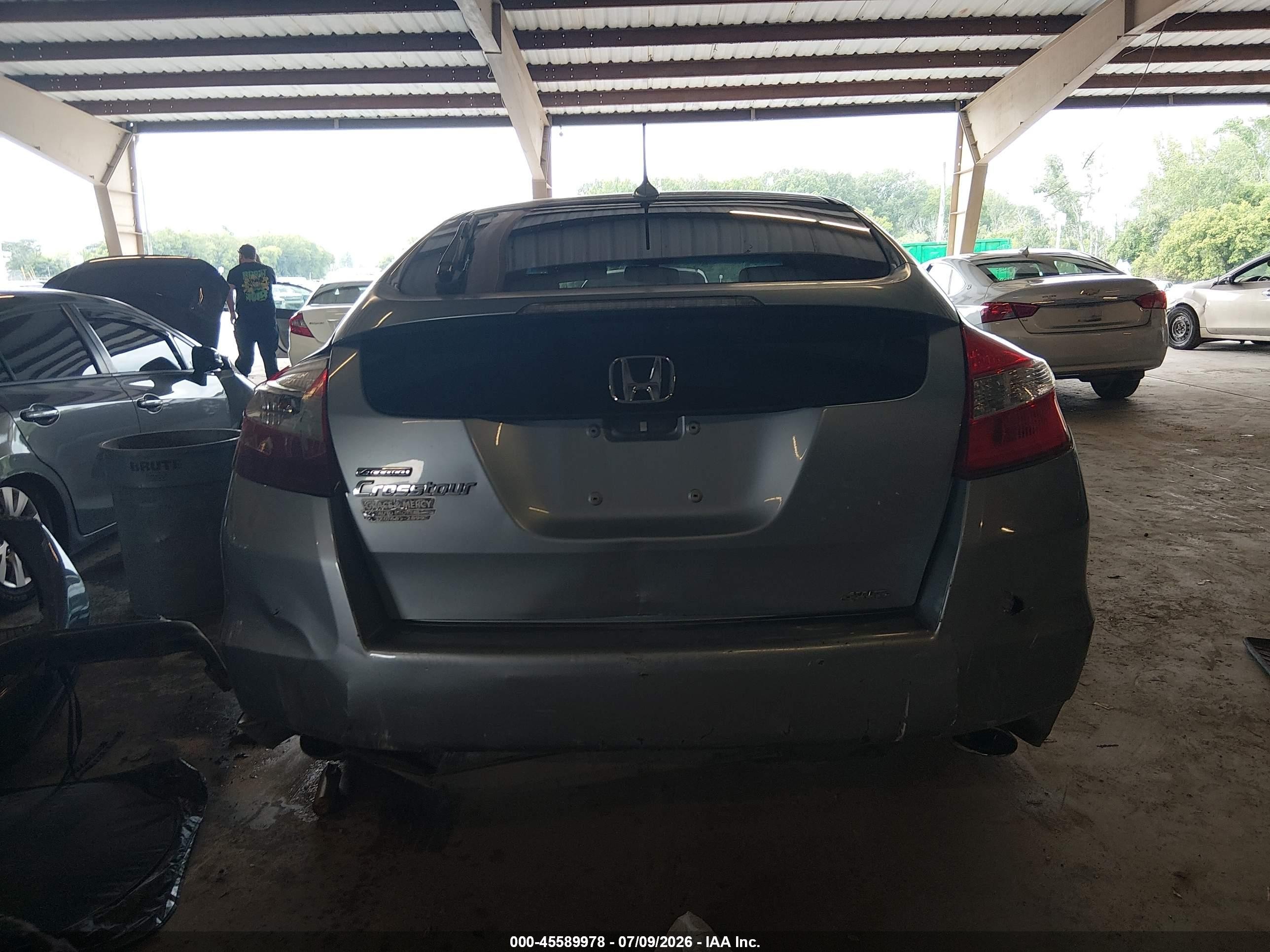 2010 Honda Accord Crosstour Ex-l Синий vin: 5J6TF2H57AL012972