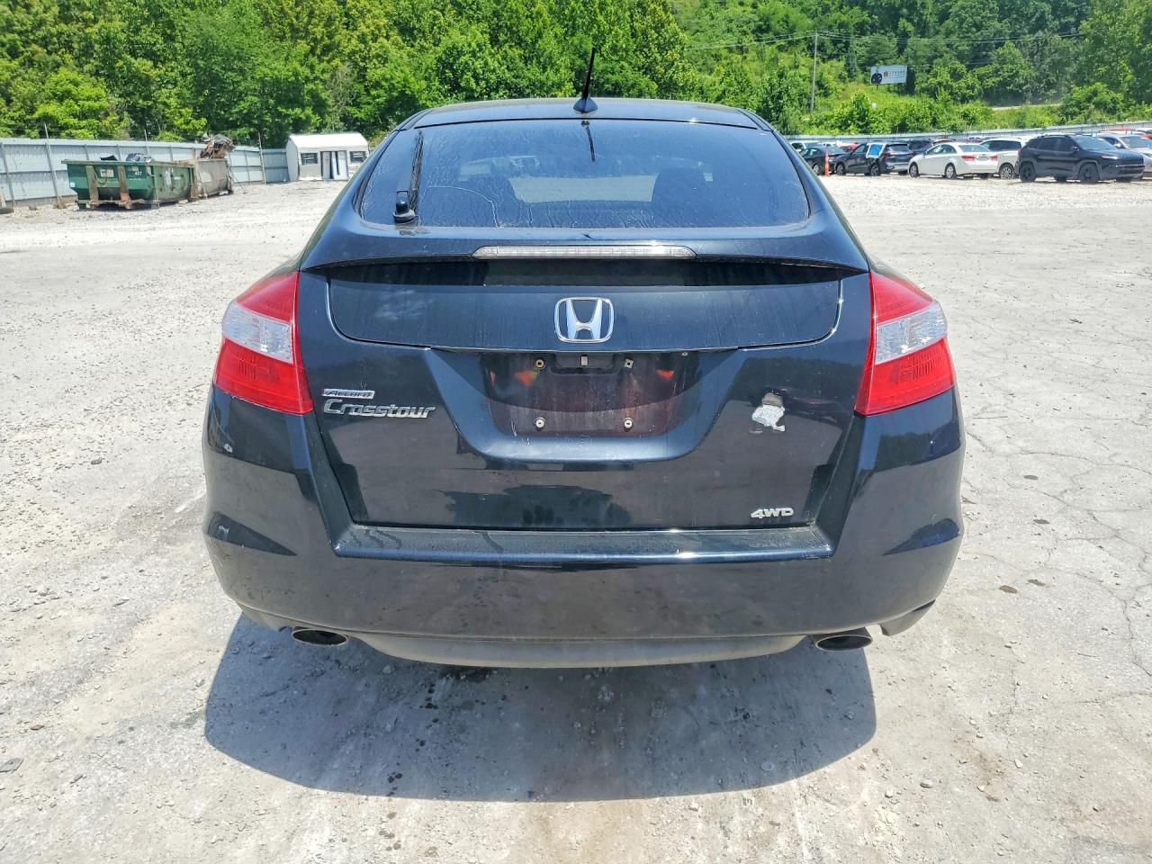 2011 Honda Accord Crosstour Exl Черный vin: 5J6TF2H57BL002993
