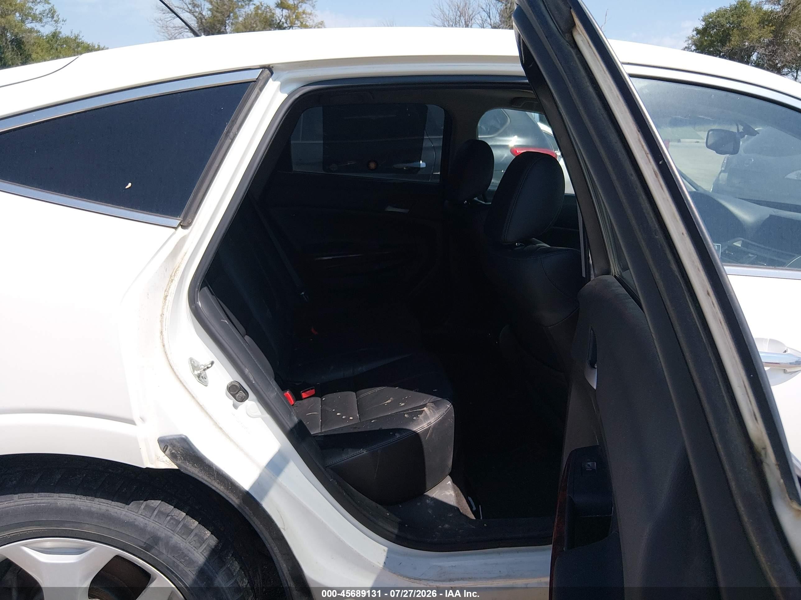 2011 Honda Accord Crosstour Ex-l Белый vin: 5J6TF2H57BL006946