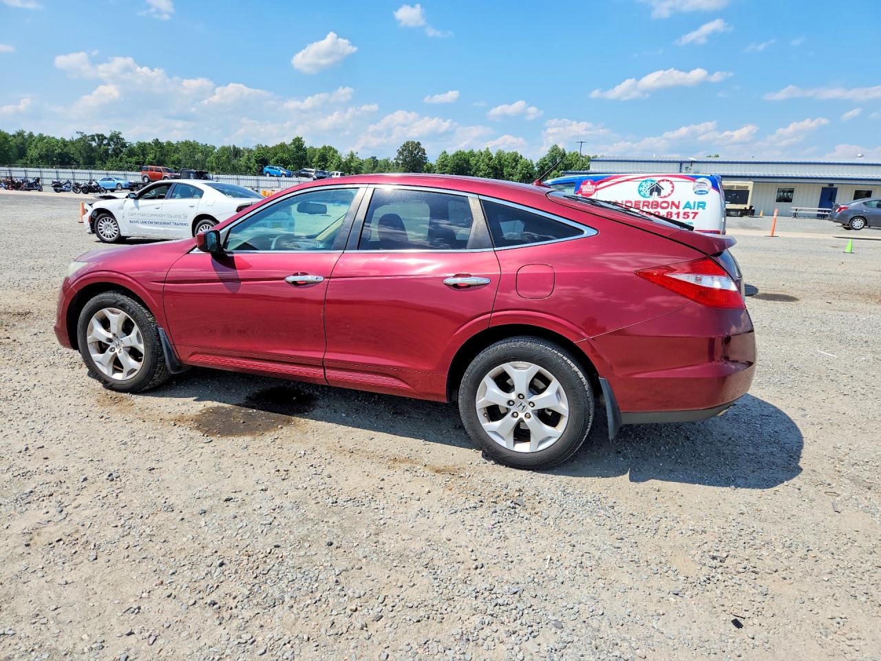 2011 Honda Accord Crosstour Exl Burgundy vin: 5J6TF2H57BL007496
