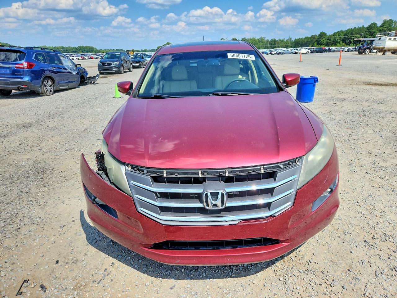 2011 Honda Accord Crosstour Exl Burgundy vin: 5J6TF2H57BL007496