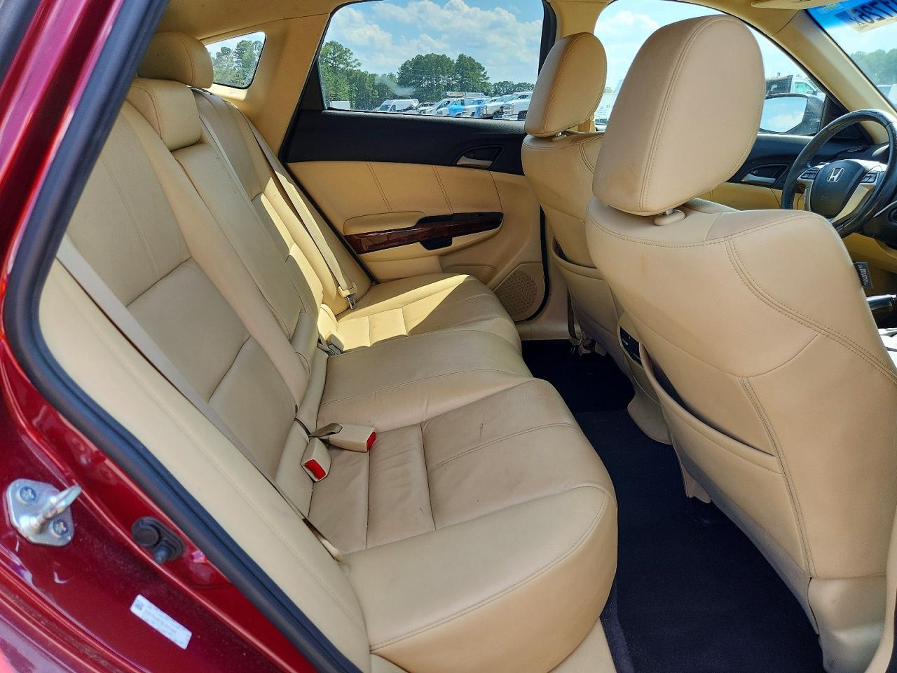 2011 Honda Accord Crosstour Exl Burgundy vin: 5J6TF2H57BL007496