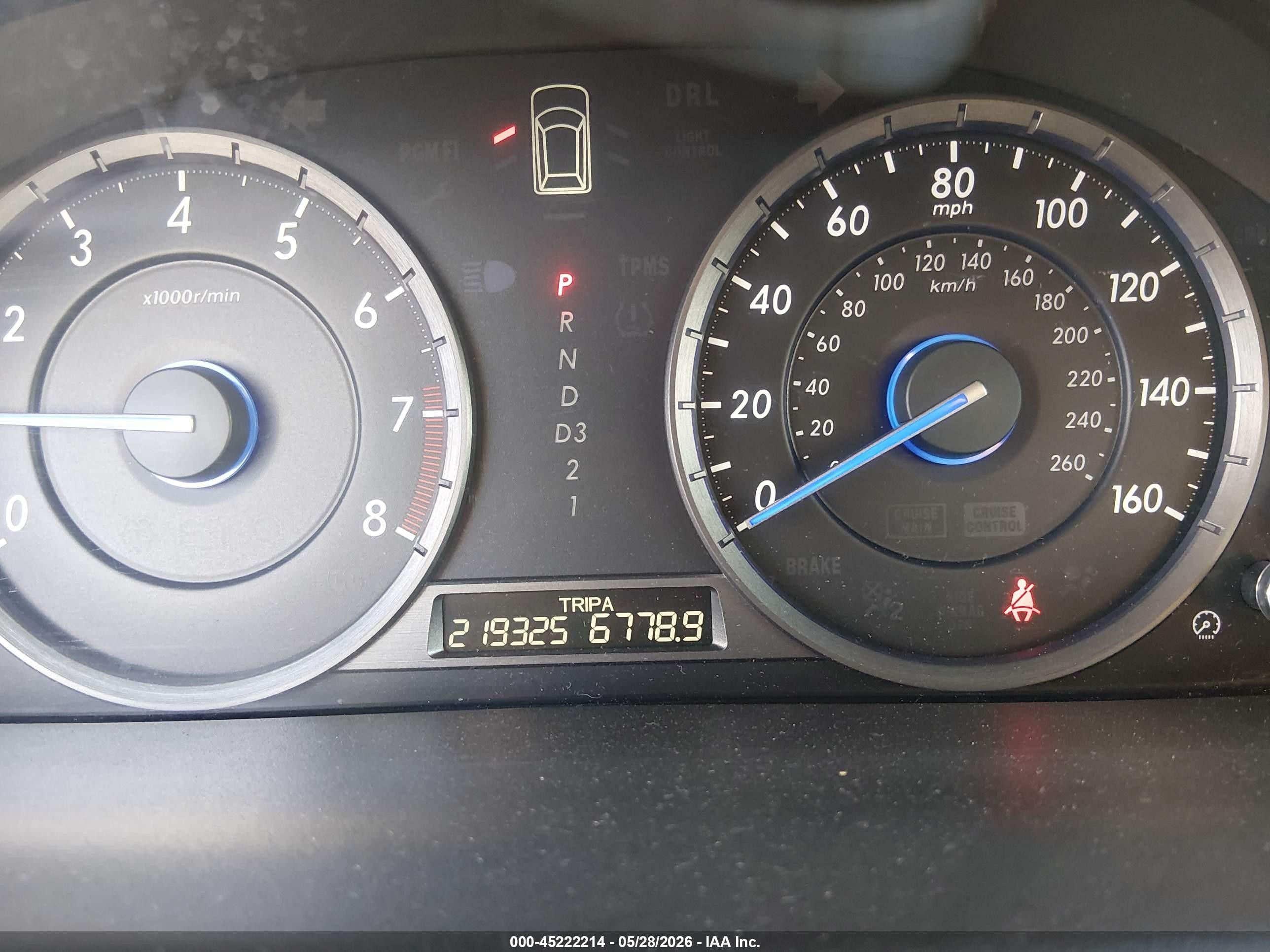 2012 Honda Crosstour Ex-l Black vin: 5J6TF2H57CL002736