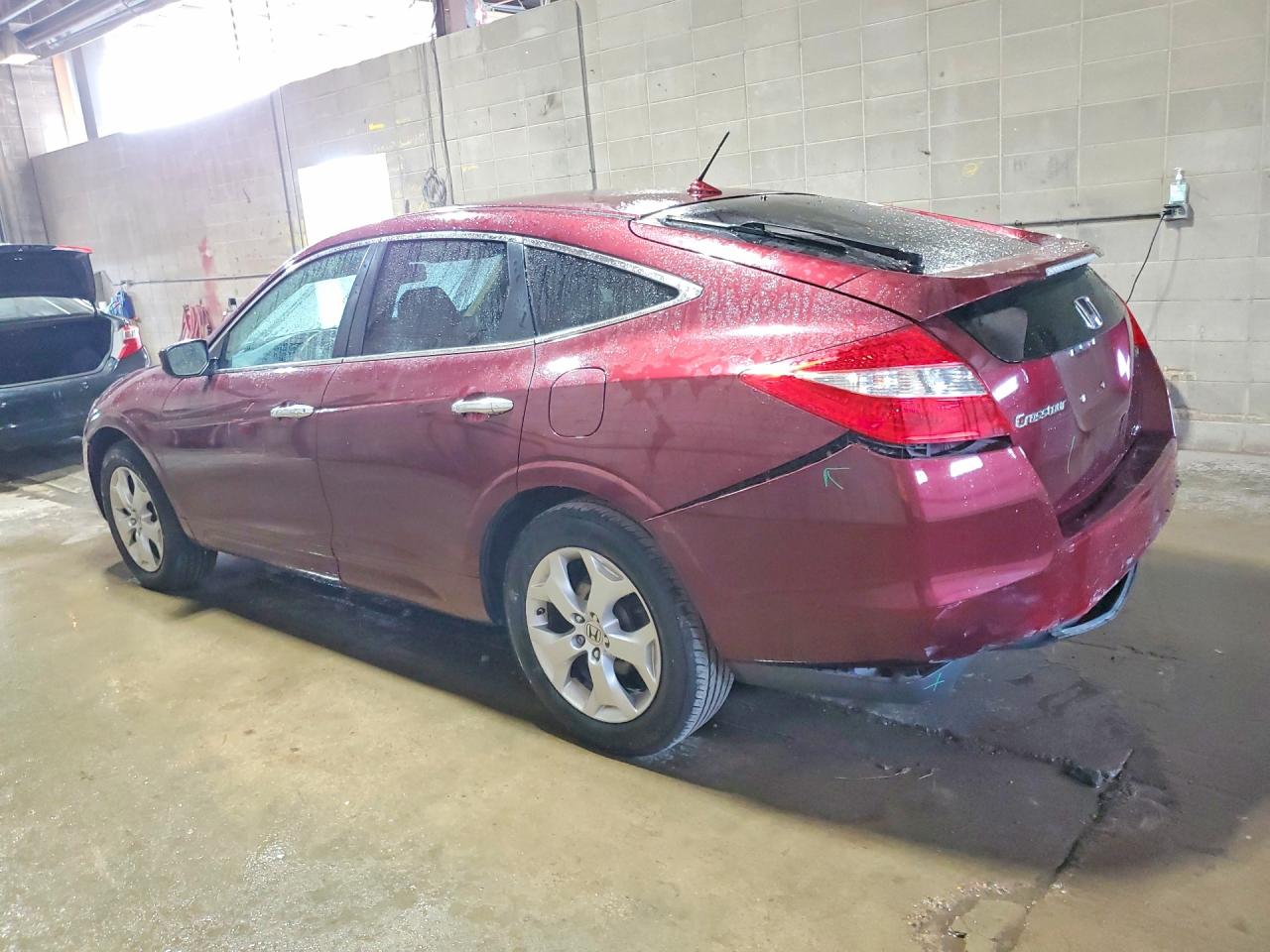 2012 Honda Crosstour Exl Burgundy vin: 5J6TF2H57CL005264